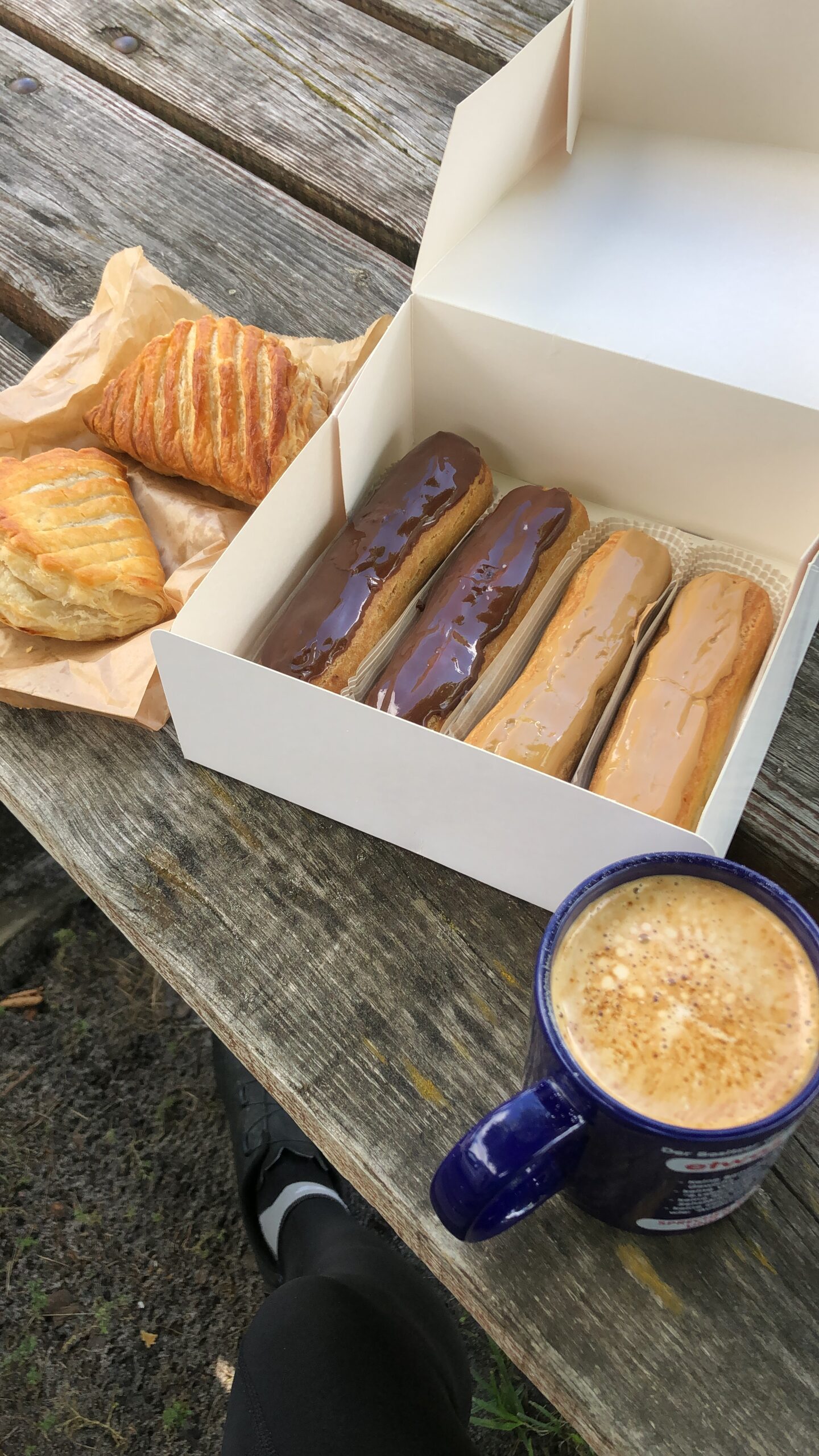 Etappe 11 – Motivation mit Eclairs und einem wunderbaren Zeitungsartikel